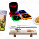 Zelda Scenic Pint Glass, $7 | Radioactive Elements Glowing Coaster Set, $14 | Star Wars BB-8 Waffle Maker, $24 | Star Trek U.S.S. Enterprise Sushi Set, $17
